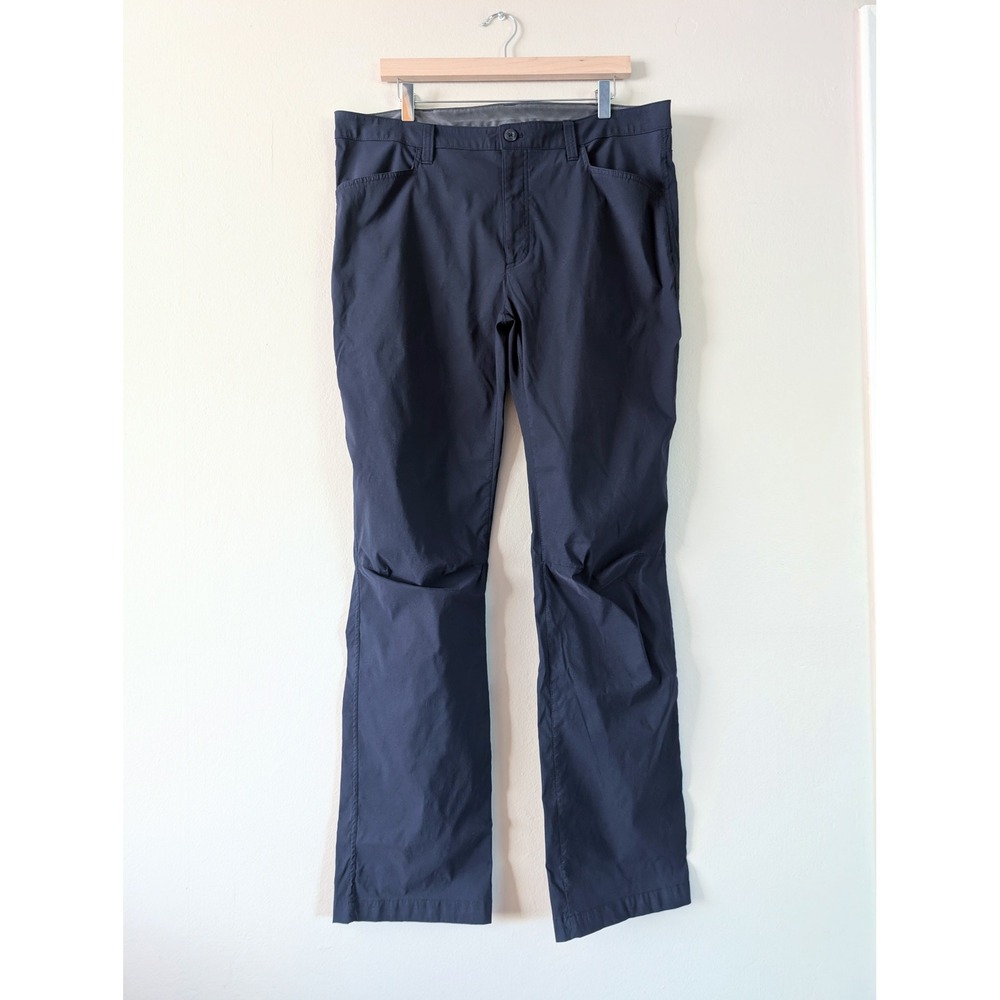 Eddie Bauer Mens Tech‎ Pants Blue 38x34 Water Resistant Hiking Gorpcore Casual